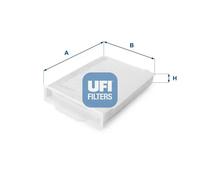 Innenraumfilter Partikelfilter 53.107.00 UFI für RENAULT MEGANE II
