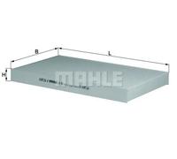 Innenraumfilter Partikelfilter LA 46 KNECHT für AUDI 100 C4 Stufenheck A6 C4