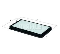 Innenraumfilter Partikelfilter LA 80 MAHLE für ALPINA BMW