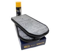 Innenraumfilter SAK175 + Reiniger Klima für BMW 7er 7 er E38 E 38 Alpina B12