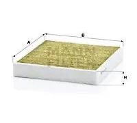MANN-FILTER FreciousPlus Filter, Innenraumluft FP 26 010