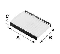 Filter Innenraumluft VALEO 698255 für Renault Dacia Kangoo Rapid Megane I