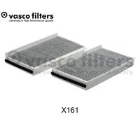 Innenraumfilter VASCO FILTERS DAVID VASCO X161 Aktivkohlefilter für BMW 5er E60
