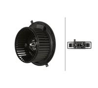 HELLA 8EW 366 400-631 Innenraumgebläse - 12V - 240W | für Fahrzeuge mit Klimaanlage - Ø: 149mm - ohne integrierten Regler - ohne Widerstand