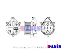Aks Dasis Innenraumgebläse Gebläsemotor Passend Für Renault Laguna 188480n Innenraumgebläse: Aks Dasis: 188480n Ava Clever Choice: Rt8621 Renault