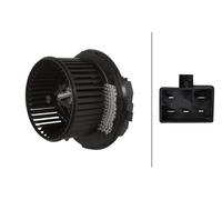 HELLA 8EW 366 400-411 Innenraumgebläse - 12V - 252W - für Fahrzeuge mit Klimaanlage - Ø: 149mm - mit integriertem Regler - ohne Widerstand