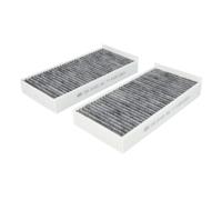 MANN-FILTER, CUK 23 015-2 Innenraumfilter, mit Aktivkohle | Für PKW, Staub- und Pollenfiltration, Geruchsreduzierung, Echte OE-Technologie
