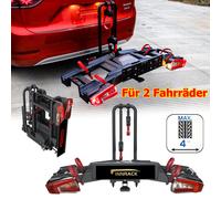 INNRACK Fahrradträger für 2 Fahrräder oder 2 E-Bikes Heckträger abklappbar 60kg