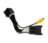 INOOMP Rückfahrkamera Adapterkabel für Kompaktwagen Kupferleiter und Kunststoffmaterial Verbindet Rückfahrkamera mit Fahrzeugbildschirm für Auto Innenraumzubehör Beim Rückwärtsfahren