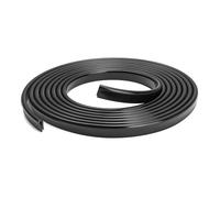 Inscrip Kantenschutz für Autotüren, 5M PVC Kantenschutz, Gummidichtung, Schutz mit U-Form, Autoschutz, Türkantenschutz, Kein Kleber Erforderlich,für die meisten Autos,Limousinen, SUV (Schwarz)