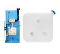Inscrip Kraftstofftank, 10L Kraftstofftank, Kunststoff Öltank Benzintank, Wassertank Dieseltank Wassertank, Universal Ölbox Tragbare Organizer Tank für Boot, LKW, Heizung Zubehör