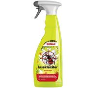 SONAX Insekten Star, Insektenentferner 750 ml entfernt angetrocknete Insektenverschmutzungen von Glas