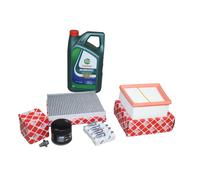 Inspektionskit 1,5 16V Ford EcoSport inkl. 5 Liter 5W30 Castrol Öl 55556123
