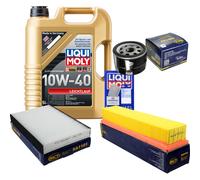 INSPEKTIONSKIT FILTER LIQUI MOLY ÖL 5L 10W-40 für Renault Kangoo Express FC0/1