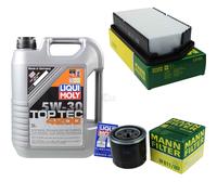INSPEKTIONSKIT FILTER LIQUI MOLY ÖL 5L 5W-30 für KIA Cee'D JD 1.6 GT Pro