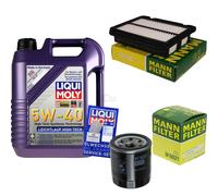 INSPEKTIONSKIT FILTER LIQUI MOLY ÖL 5L 5W-40 für Chevrolet Aveo Schrägheck