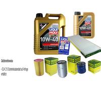 INSPEKTIONSKIT FILTER LIQUI MOLY ÖL 6L 10W-40 für Fiat Ducato Kasten 230L 1.9