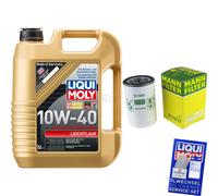 Inspektionspaket 5L Liqui Moly Leichtlauf 10W-40 für Ford Galaxy Mazda 2 CX-9