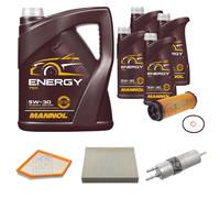 Inspektionspaket 9L Energy 5W-30 für BMW 4 Gran Coupe F36 440i xDrive F33 F83