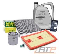 INSPEKTIONSPAKET FILTERKIT FÜR AUDI A3 SEAT LEON OCTAVIA VW GOLF 7 1.2 1.4 TSI