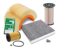 INSPEKTIONSPAKET FILTERSET B FÜR AUDI A3 SEAT LEON VW GOLF 7 PASSAT 1.6 2.0 TDI