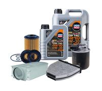 Inspektionspaket Mahle Inspektionskit Liqui Moly 0W-30 für Mercedes GLK-CLASS