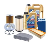 Inspektionspaket Mahle Inspektionsset Liqui Moly 5W-30 für VW TIGUAN (5N_)