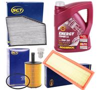 Inspektionspaket Set Filter Set + MANNOL Energy Combi LL 5W-30, 5 L