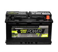 intAct Start-Stop Power AGM800 AGM Autobatterie 12V 80Ah