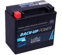 intAct AGM Zusatzbatterie 12V 12Ah 200A, wartungsfreie AGM Backup Batterie, ideal als PKW Stützbatterie für Hifi-Systeme und weitere Zusatzfunktionen, Maße (LxBxH): 150x87x145mm, Pluspol links