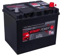 intAct Autobatterie 12V 60Ah 510A, Start-Power 56068GUG, leistungsstarke und zuverlässige PKW Starterbatterie, Maße: 230x172x220mm, Blei-Säure-Batterie in Erstausrüsterqualität