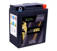 intAct Bike-Power GEL GEL12-12AL-A - Gel Motorradbatterie YB12AL-A - 12V, 12Ah, 210A