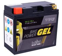Intact Bike-Power GEL Motorradbatterie GEL12-12B-4 10Ah (DIN 51015) YT12B-BS, YT12B-4