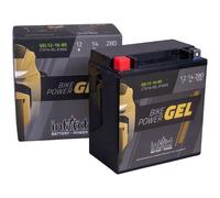 Motorradbatterie POWER Bike GEL YTX16-BS 12V 14Ah 280A