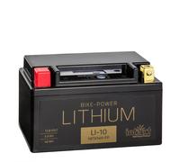 intAct Bike-Power Motorradbatterie Lithium-Ionen LI-10 12V 4Ah
