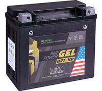 Intact Bike-Power GEL Motorradbatterie GEL-HVT-01 20Ah (DIN 82000) YTX20L-BS