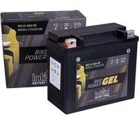 Intact Bike-Power GEL Motorradbatterie GEL12-20H-BS 20Ah (DIN 82004) YTX20H-BS