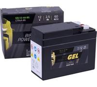 IntAct - Bike-Power GEL 12-4A-BS / YTR4A-BS - 12 Volt 2,5Ah Pb
