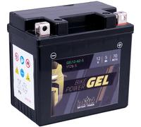 Intact Bike-Power GEL Motorradbatterie GEL12-6ZS 5Ah (DIN 50616) YTZ6-S, YTZ6V, TTZ7S-BS