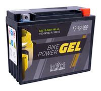 Intact Bike-Power GEL Motorradbatterie GEL12-N50-18L-A 20Ah (DIN 52012) Y50-N18L-A