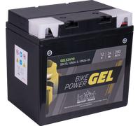 Intact GEL52410 Bike-Power GEL 24Ah Motorradbatterie 12N24-3 / 12N24-3A