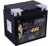 Intact GEL53034 Bike-Power GEL 30Ah Motorradbatterie (DIN 53034) C60-N30-A