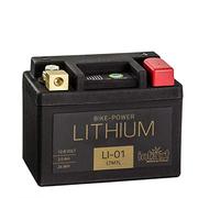 intAct Bike-Power Motorradbatterie Lithium-Ionen LI-01 12V 2Ah