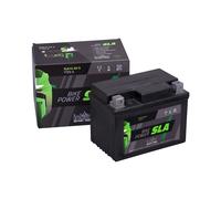 intAct - AGM MOTORRADBATTERIE | Batterie für Roller, Motorrad, Quad, Rasentraktor. Wartungsfreier & auslaufsicherer Akku | SLA12-5Z-S, CTZ5-S, 12V Batterie, 4 AH (c20), 50 A (EN) | Maße: 113x70x85mm