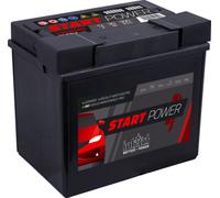 intAct Garden-Power 53030SMF | Starterbatterie 12V 30Ah 300A | Y60-N30L-A | Maße: 187x130x170mm | für Rasenmähertraktoren, Aufsitzrasenmäher und Kommunalfahrzeuge