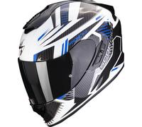 Integral Motorradhelm Scorpion EXO-1400 EVO Air Shell weiß-blau XS