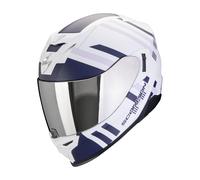 Integral Motorradhelm Scorpion EXO-520 EVO AIR BANSHEE matt weiß-blau-lila Ausverkauf M