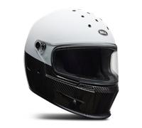 Integralhelm Bell Eliminator Carbon Weiß/SchwarzS Weiß,Schwarz