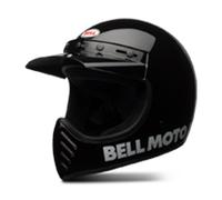 Bell Helmets Vollständiger Helm Moto-3 Schwarz Größe S (55-56 cm)