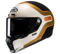 HJC V10 Grape Helm, beige-schwarz-gold-orange matt Größe: L